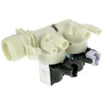 Electrovanne double (53122 - 42930) (c00110333, 482000022813) lave - linge indesit ariston hotpoint, ...