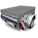 Euro vanadium - bche plate pour remorque - 150 x 105 - gris