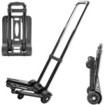 Euro vanadium ? chariot de transport pliant 40 kg ? hauteur r�glable 96 cm ? roues robustes 10 cm pour ...