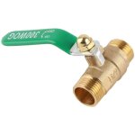 Vanne � bille � filetage ext�rieur en cuivre, mini - vanne � bille � deux voies, vanne d'arr�t (g1 / ...