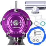 Vanne de soufflage turbo en aluminium, type de tuyau � bride de 2, 5 pouces, universel sddbovgrsbl fpg250 ...