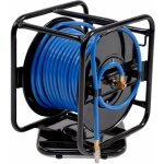 Varan motors - var - ahr - 01 dvidoir - enrouleur de tuyau pneumatique portable en acier 30m 12bar rotation ...