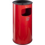 Var, combin cendrier - poubelle anti - feu, tle d'acier,