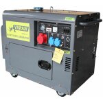 Varan motors - 92621 - ats groupe lectrogne diesel 5. 5kva, 1 x 400v, 2 x 230v + dmarrage automatique ...