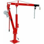 Varan motors - neptc - 02 - 2 grue de levage / chvre 450kg pour remorque, pick - up, hayon avec treuil ...