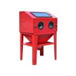 Varan motors - nesb - 10 cabine de sablage 350 litres, microbilleuse, sableuse  manchons avec accessoires ...