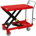 Varan motors ? table �l�vatrice hydraulique 500kg xrd18500 ? hauteur lev�e 26 - 78cm ? plateau 82x52cm ...