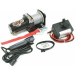 Varan motors - var - p2000 - 1a treuil lectrique 12v 907kg / 1814kg 700w, treuil  cble longueur 15m ...
