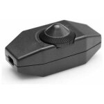 Variateur led 1 - 60 w � intensit� variable (variateur rotatif) led � intensit� variable, marche / arr�t, ...