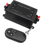 Variateur led sans fil 12 v avec t�l�commande, pour tout type d'ampoules led � intensit� variable(noir) ...