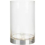 Vase lampe led 3w bouquet en verre transparent 29 cm rechargeable - markslojd - bouquet 19106847 19106847 ...