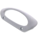 Poignee froid porte blanc 155999 lg 197mm (entraxe 110mm) - vedette Poignee froid porte blanc 155999 lg 197mm (entraxe 110mm) - vedette