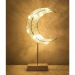 Veilleuse pour enfants, lampe de bureau d�corative, aliment� par pile lampe de chevet led en forme de ...