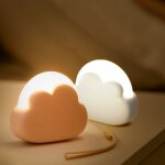 Veilleuse enfant led nuage [lot de 2] lampe de nuit chambre pour b�b� allaitement veilleuse adulte rechargeabl ...