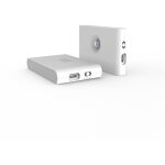 Veilleuse � led avec d�tecteur automatique de cr�puscule, luminosit� r�glable, �clairage blanc chaud ...