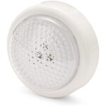 Velamp - lampe a' pression a' piles avec 3 led sans interrupteur, 40 heures d'autonomie pour les placards ...