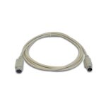 Cable clavier ps / 2 mini - din6 male - mini - din6 femelle / 2m