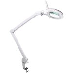 Velleman - lampe led avec loupe - intensit� lumineuse r�glable - 5 dioptries - 60 leds