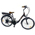V�lo �lectrique city road 26'' noir, 10, 4ah - eza