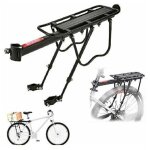 Vurahome - v�lo porte bagages universel, transporteur porte bagages arri�re de v�lo vtt bicyclette support ...