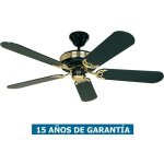 Casafan - ventilateur de plafond black magic 132 cm avec tirette