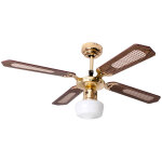 Ventilateur de plafond avec interrupteur  tirette lampe de ventilateur t hiver ventilateur plafond ...
