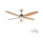 Suinga - ventilateur de plafond orbegozo avec lumire, 5 pales, 132 cm, cp48132