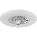 Ventilateur de plafond avec t�l�commande lampe de plafond � intensit� variable mode �t� - hiver lampe ...
