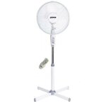 Zephir - ventilateur sur pied 45w 3 vitesses d40cm t�l�commande blanc