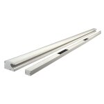 Groom - ventouses lectromagntiques sur profil 2 x 300 kgs en 2500 mm coloris gris anthracite ral 7016 ...