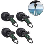 Vurahome - ventouses robustes 4 pi�ces avec crochets am�lior� voiture camping attache ventouse camping ...