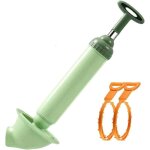 Ventouse wc, deboucheur wc, d�boucheur de toilettes � pression, pompe � piston pour toilettes, d�bouchage ...