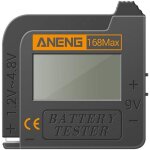 Verificateur de testeur de batterie numerique universel pour toutes les piles c, aa, aaa, d, n, 9v 6f22 ...