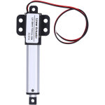 V�rin �lectrique lin�aire 50mm 12v dc silencieux avec fin de course int�gr�, moteur miniature 50n pour ...