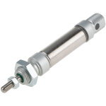 Vrin pneumatique miniature iso 6432, course 15mm, alsage 16mm, double action ( prix pour 1 )