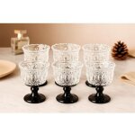 Verre � cocktail vintage de no�l - 20 cl - id�al pour les boissons de f�te, les bars de no�l et la d�coration ...