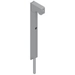 La croisee ds - verrou longueur 250 mm pour menuiserie aluminium type 6972 et 6975 � cl� - la crois�e ...