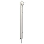 La croisee ds - verrou en applique danaos tige inox longueur 536mm noir ral9005 ds6366 - 013