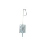 Verrou baionnette 16 l. 400mm zingu� blanc - afbat