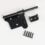 Verrou de portail, verrous de portail pour portails en bois, verrous de remise de jardin, 6 pouces, acier ...