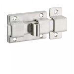 Thirard - verrou pour porte de meuble targette inox pne plat 65 mm