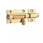 Verrou pour porte de meuble targette laiton 50 mm - thirard Verrou pour porte de meuble targette laiton 50 mm - thirard
