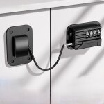 Verrou de s�curit� pour r�frig�rateur - cadenas � code pour fen�tres, placards et tiroirs installation ...
