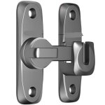 Verrou serrure de fermeture porte interieure coulissante, 90 / 180�loquet de crochet a porte bascule, ...