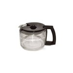 Verseuse en verre noire 10 tasses pro aroma pour cafeti�re krups f0344210f