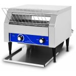 Grille pain toaster convoyeur professionnel acier inoxydable (2640w, 230v, pour toasts et pains  hamburgers, ...