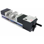 Tau de fraisage pneumatique double serrage largeur des mors 160 mm ouverture 100 mm hauteur des mors ...