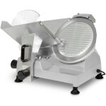 Trancheuse �lectrique, trancheuse saucisson avec 250w, couteau avec 300mm de diam. , �paisseur de coupe ...