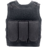 Veste de bouteille souple pour canettes et bi�res, d�coration de bar en noir