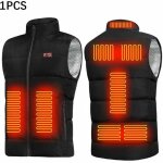 Veste chauffante �lectrique?chauffage 9 zones, 3 niveaux de temp�rature, chargement usb?gilet chauffant ...